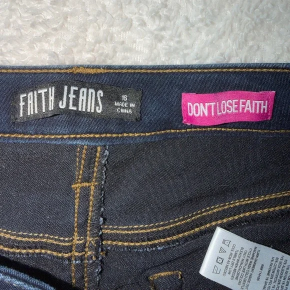 Stretch Straight Leg Blue Jeans - Picture 6 of 9